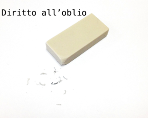 diritto all'oblio
