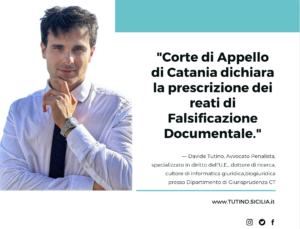 corte di appello falso