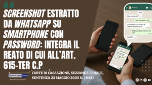 615ter whatsapp integra reato avvocato tutino