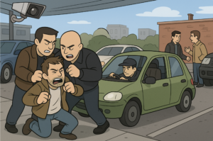 rapina-auto-aggressione-videosorveglianza-cassazione-2025